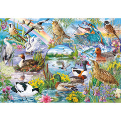 Gibsons RSPB Wings in the Wild Jigsaw Puzzles (4 x 500 Pieces)