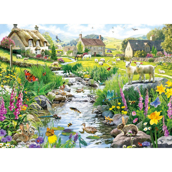 Gibsons Babbling Brook Jigsaw Puzzle (1000 Pieces)