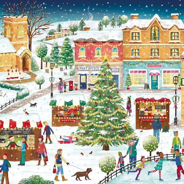 Otter House Christmas Festivities Jigsaw Puzzle (1000 Pieces)