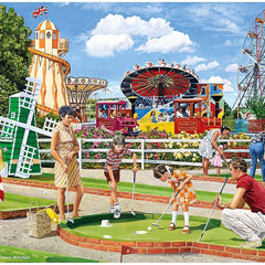 Gibsons Wish You Were Here Jigsaw Puzzles (4 x 500 Pieces) DAMAGED