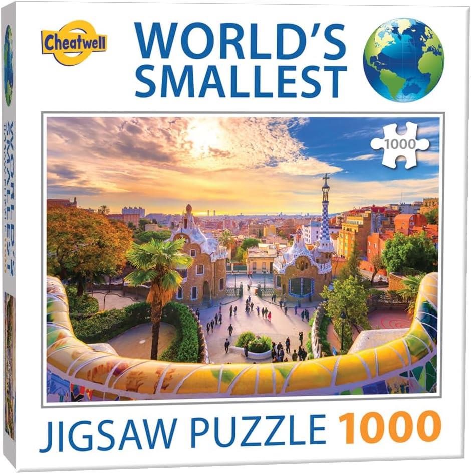 World's Smallest Jigsaw Puzzle Barcelona (1000 Pieces)
