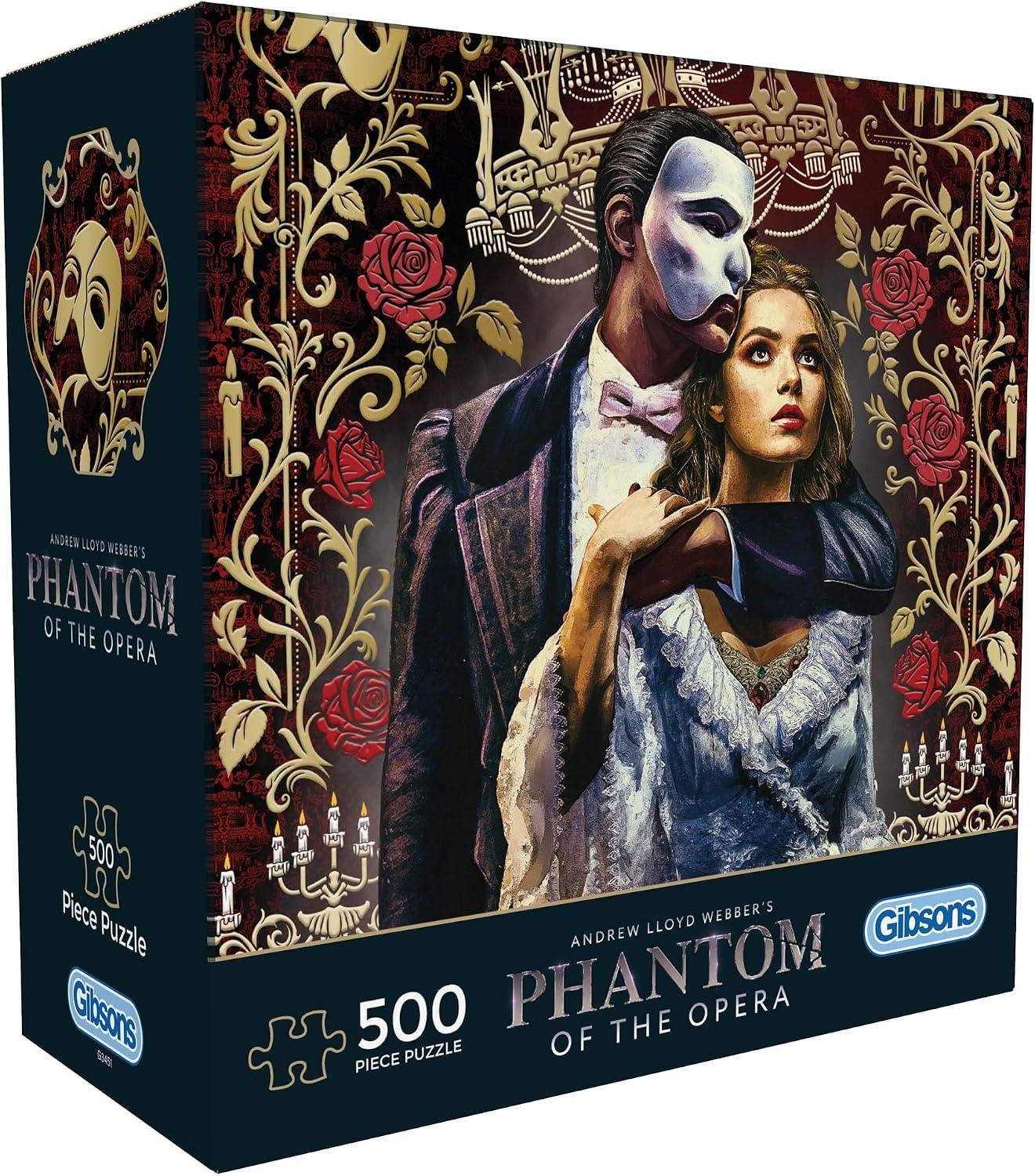 Gibsons Phantom of the Opera Jigsaw Puzzle in Gift Box (500 Pieces)