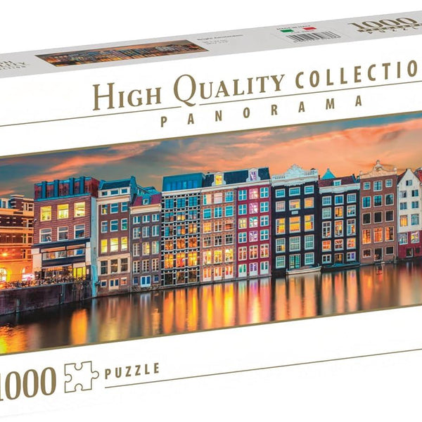 Clementoni Bright Amsterdam Panorama Jigsaw Puzzle (1000 Pieces)