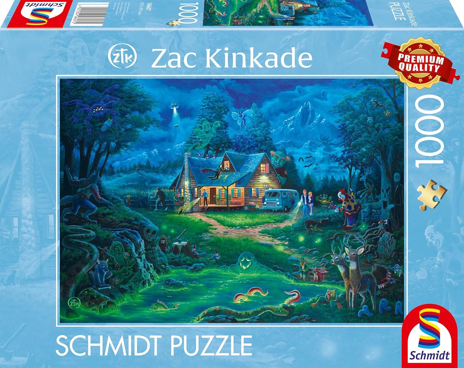 Schmidt Zac Kinkade The Haunted House Jigsaw Puzzle (1000 Pieces)