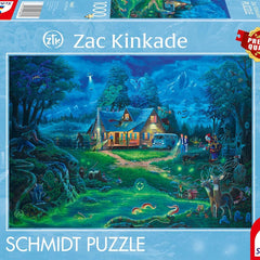 Schmidt Zac Kinkade The Haunted House Jigsaw Puzzle (1000 Pieces)
