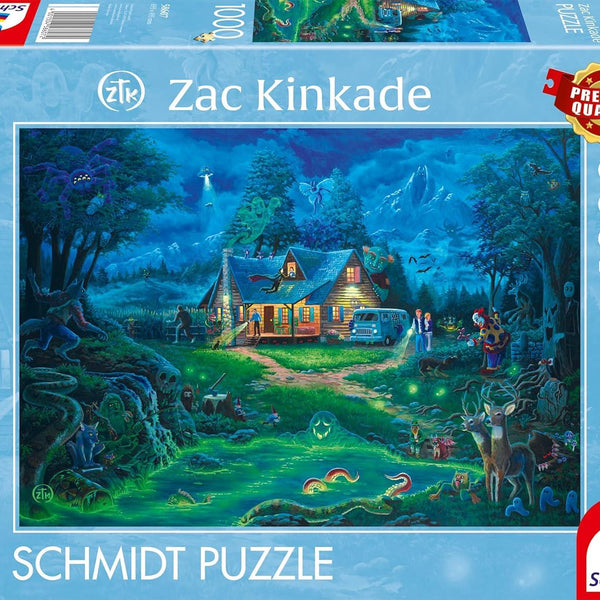 Schmidt Zac Kinkade The Haunted House Jigsaw Puzzle (1000 Pieces)