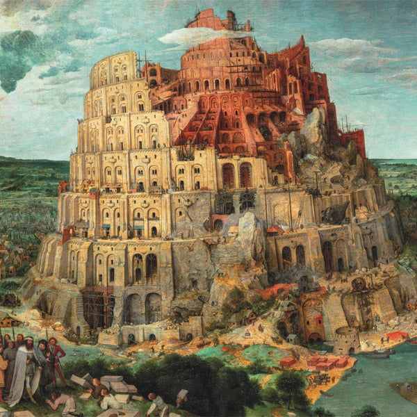 Clementoni Museum The Tower of Babel, Bruegel Jigsaw Puzzle (1500 Pieces)