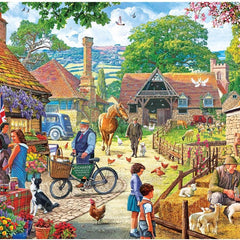 Gibsons The Farm Shop Jigsaw Puzzle (100 XXLPieces) DAMAGED BOX
