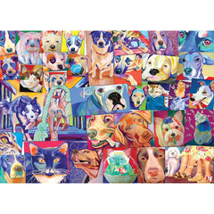 Gibsons The World of Cats & Dogs Jigsaw Puzzle (1000 Pieces)