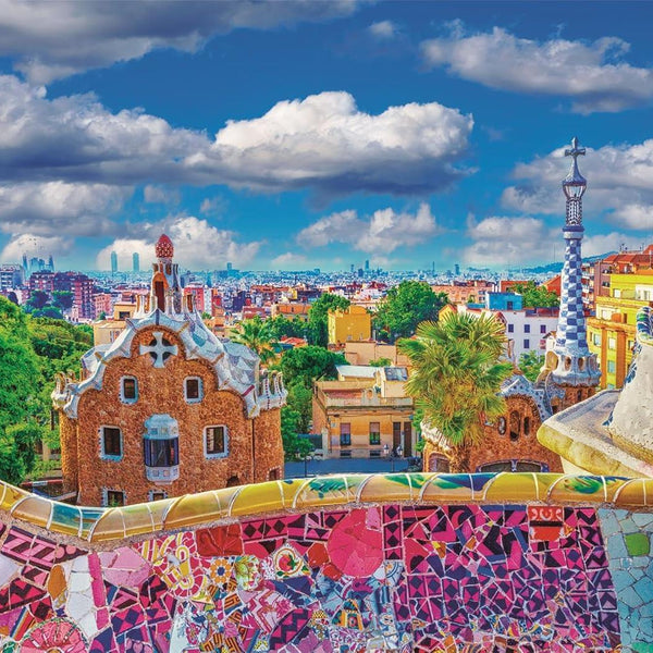 Clementoni Park Güell, Barcelona Jigsaw Puzzle (1000 Pieces)