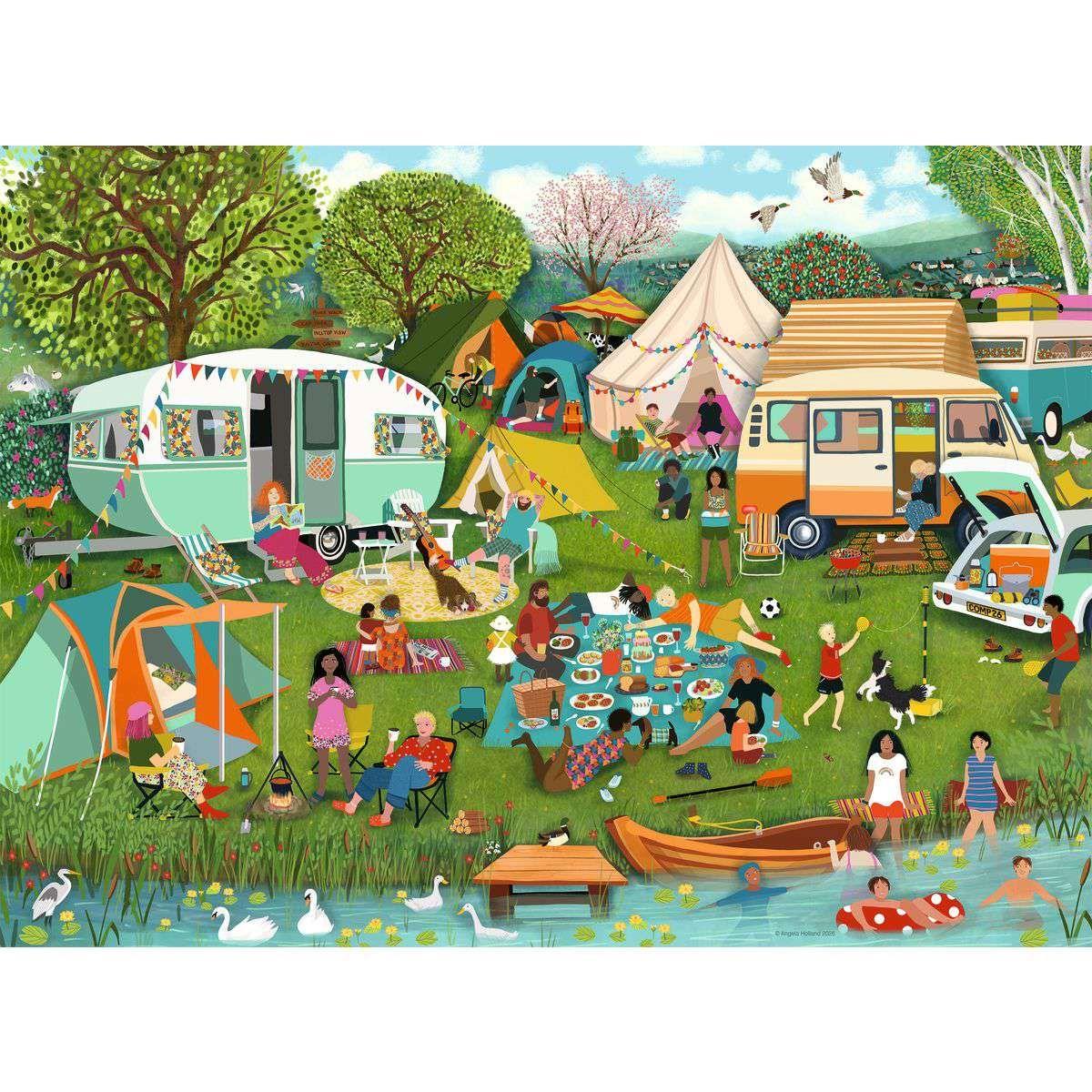 Ravensburger Camping Adventures Jigsaw Puzzle (500 Pieces)