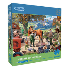 Gibsons Farrier on the Farm Jigsaw Puzzle (250 XL Pieces)