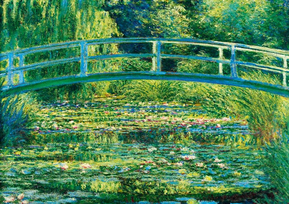 Bluebird Art Claude Monet - The Water-Lily Pond Jigsaw Puzzle (1000 Pieces)