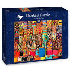 Bluebird Colorful Baskets Jigsaw Puzzle (1500 Pieces)