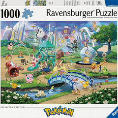 Ravensburger Pokemon Collectors Eevee and Park Jigsaw Puzzle (1000 Pieces)