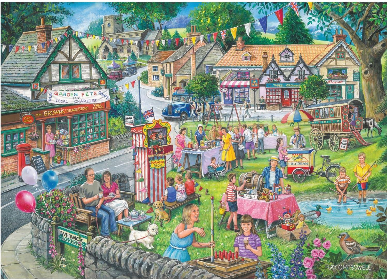 House of Puzzles Summer Green Jigsaw Puzzle (500 Pieces)