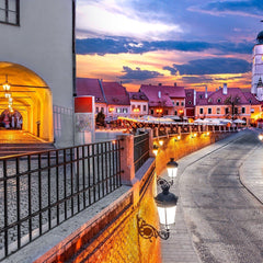 Enjoy The Small Square, Sibiu Jigsaw Puzzle (1000 Pieces)