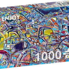 Enjoy Curve Tensions Jigsaw Puzzle (1000 Pieces)