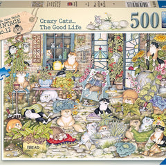 Ravensburger Crazy Cats The Good Life (500 Pieces)