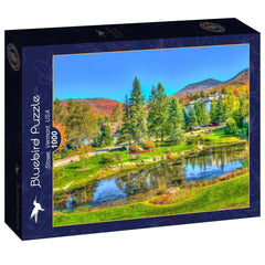 Bluebird Stowe, Vermont, USA Jigsaw Puzzle (1000 Pieces)