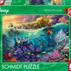 Schmidt Thomas Kinkade Disney The Little Mermaid - Ursula Jigsaw Puzzle (1000 Pieces)