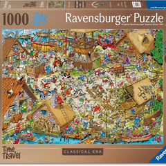 Ravensburger Ray's Comic Series - Time Travel No. 1 Classic Era Jigsaw Puzzle (1000 Pieces)
