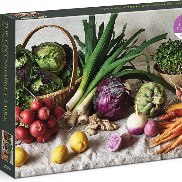 Galison The Greenmarket Table Jigsaw Puzzle (1500 Pieces)