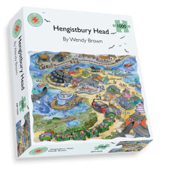 Hengistbury Head, Wendy Brown Jigsaw Puzzle (500 Pieces)