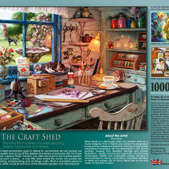 Ravensburger My Haven No.1, The Craft Shed Jigsaw Puzzle (1000 Pieces)