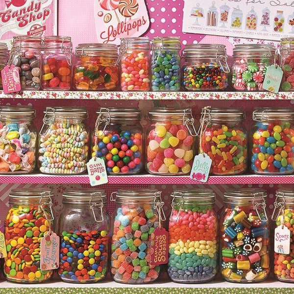 Cobble Hill Candy Store Jigsaw Puzzle (2000 Pieces)