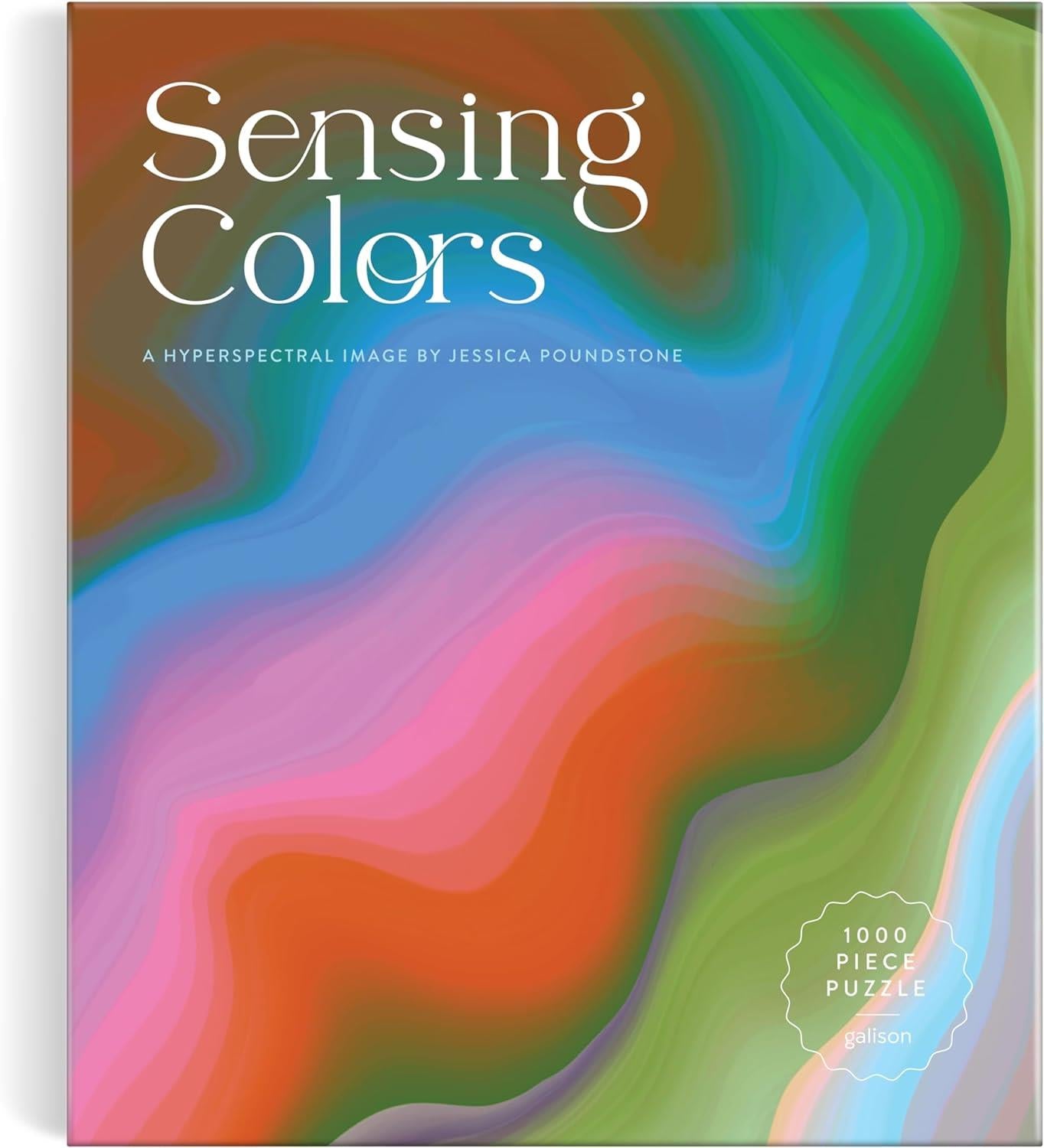 Galison Sensing Colors, Jessica Poundstone Jigsaw Puzzle (1000 Pieces) DAMAGED BOX