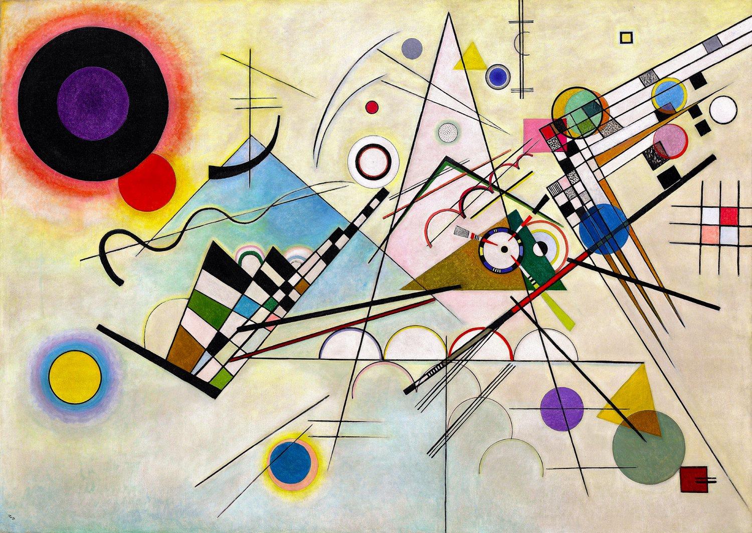 Enjoy Composition VIII, Wassily Kandinsky Jigsaw Puzzle (1000 Pieces)