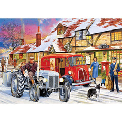 Gibsons Winter Post Jigsaw Puzzle (500 Pieces)