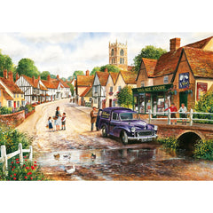 Gibsons Terry's Waterways Jigsaw Puzzle (4 x 500 Pieces) DAMAGED BOX