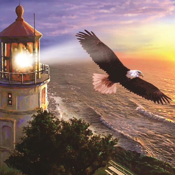 Art Puzzle High Flight at the Sun Rise Jigsaw Puzzle (1000 Pieces)