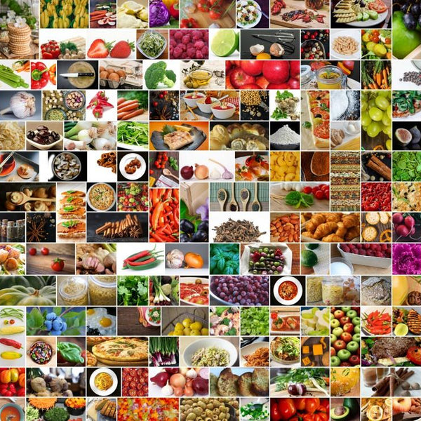 Grafika Collage - Kitchen in Colours Jigsaw Puzzle (1500 Pieces)