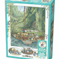 Cobble Hill Brambly Hedge All Aboard Jigsaw Puzzle (500 XL Pieces)