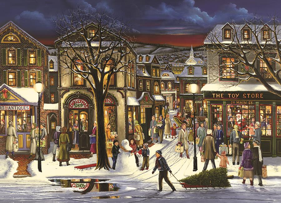 Cobble Hill Tis the Season Jigsaw Puzzle (500 XLPieces)