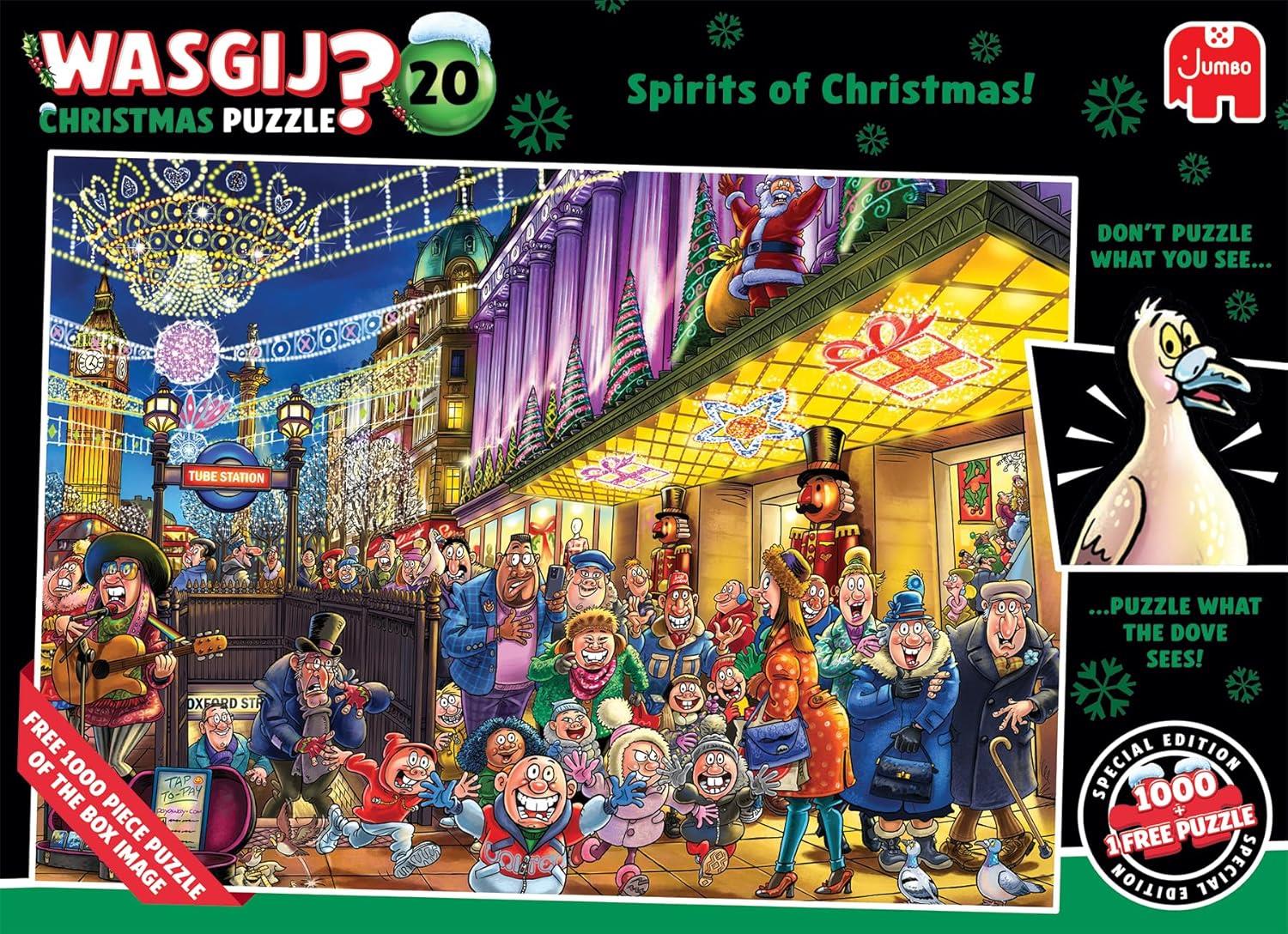 Wasgij Christmas 20 Spirits of Christmas! Jigsaw Puzzle (2 x 1000 Pieces)
