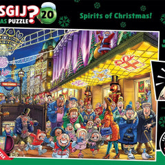 Wasgij Christmas 20 Spirits of Christmas! Jigsaw Puzzle (2 x 1000 Pieces)