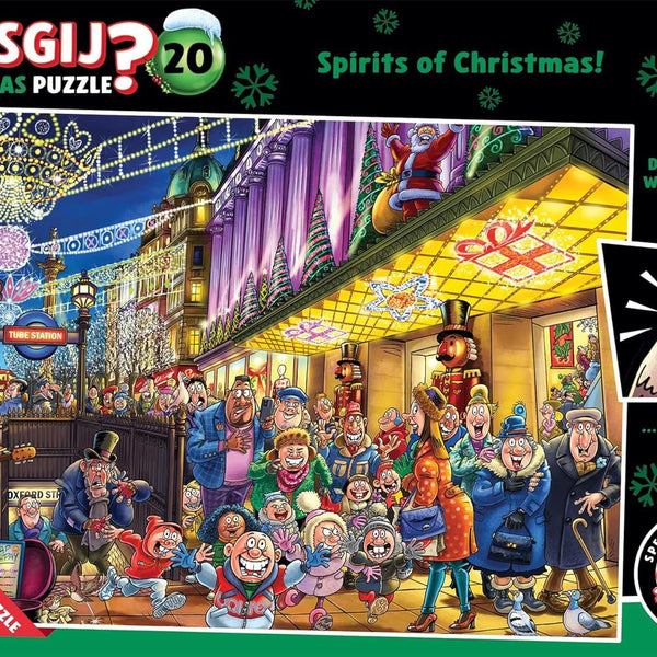Wasgij Christmas 20 Spirits of Christmas! Jigsaw Puzzle (2 x 1000 Pieces)