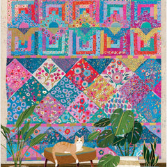 Galison Quilter's Corner, Victoria Ball Foil Jigsaw Puzzle (1000 Pieces)