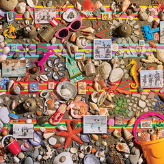 Cobble Hill Beach Scene Jigsaw Puzzle (1000 Pieces)