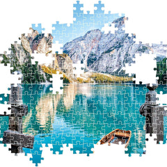 Clementoni Braies Lake Jigsaw Puzzle (500 Pieces)