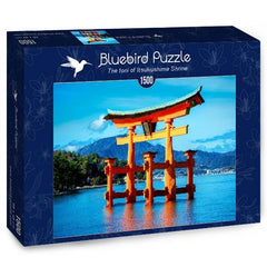 Bluebird The Torii of Itsukushima Shrine Jigsaw Puzzle (1500 Pieces)