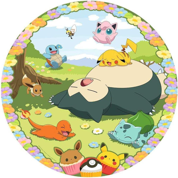 Ravensburger Pokemon Circular Jigsaw Puzzle (500 Pieces)
