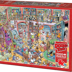 Cobble Hill Doodletown: Bookshop Jigsaw Puzzle (1000 Pieces)