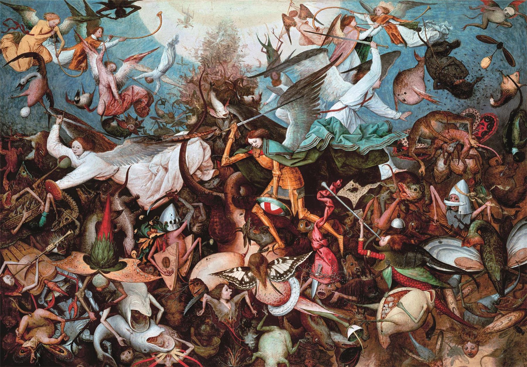 Clementoni Museum The Fall Of The Rebel Angels Jigsaw Puzzle (1000 Pieces)