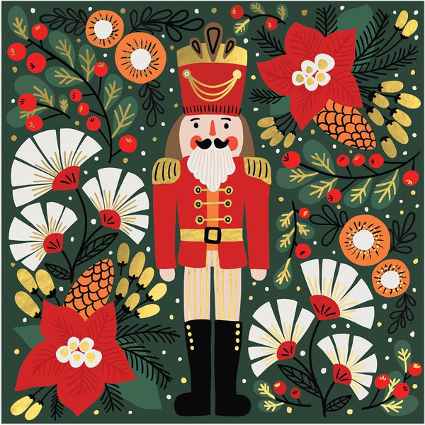 Galison Merry Nutcracker Foil Jigsaw Puzzle (500 Pieces)
