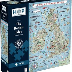 House of Puzzles The British Isles Jigsaw Puzzle (1000 Pieces)